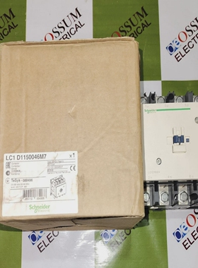 SCHNEIDERLC1D1150046M7电源接触器115A伏220伏交流快速发