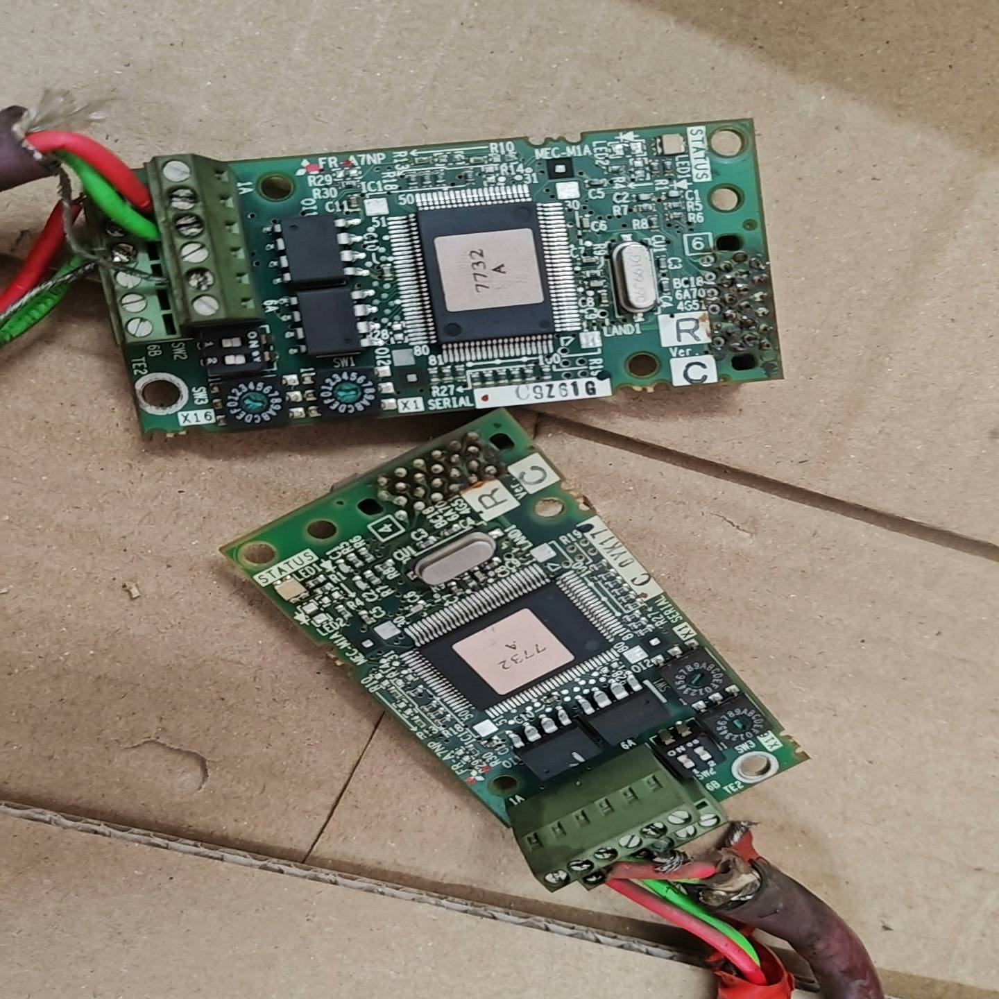 【请询价】三菱变频器PG卡  FR-A7NP 拆机包好成色实物图  B