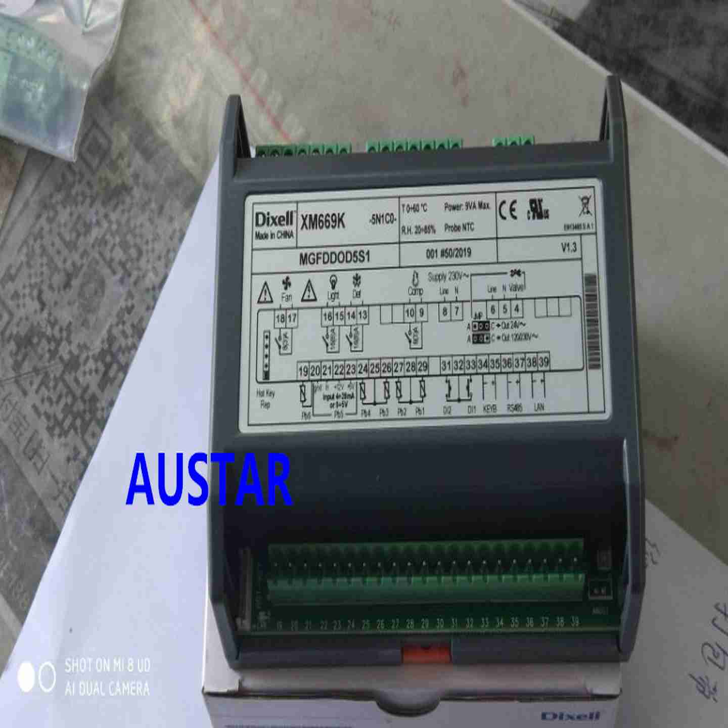 议价-原装小Y精灵DIXELL冷柜控制器XM669K/XM679K操控器C