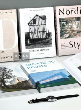 装饰书酒店样板间饰品摆件书样板房书籍茶几书房书柜艺术画册装饰