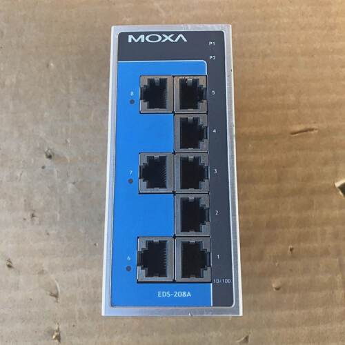 MOXA EDS208A EthernetSwitch 1201002081021 8 Ports