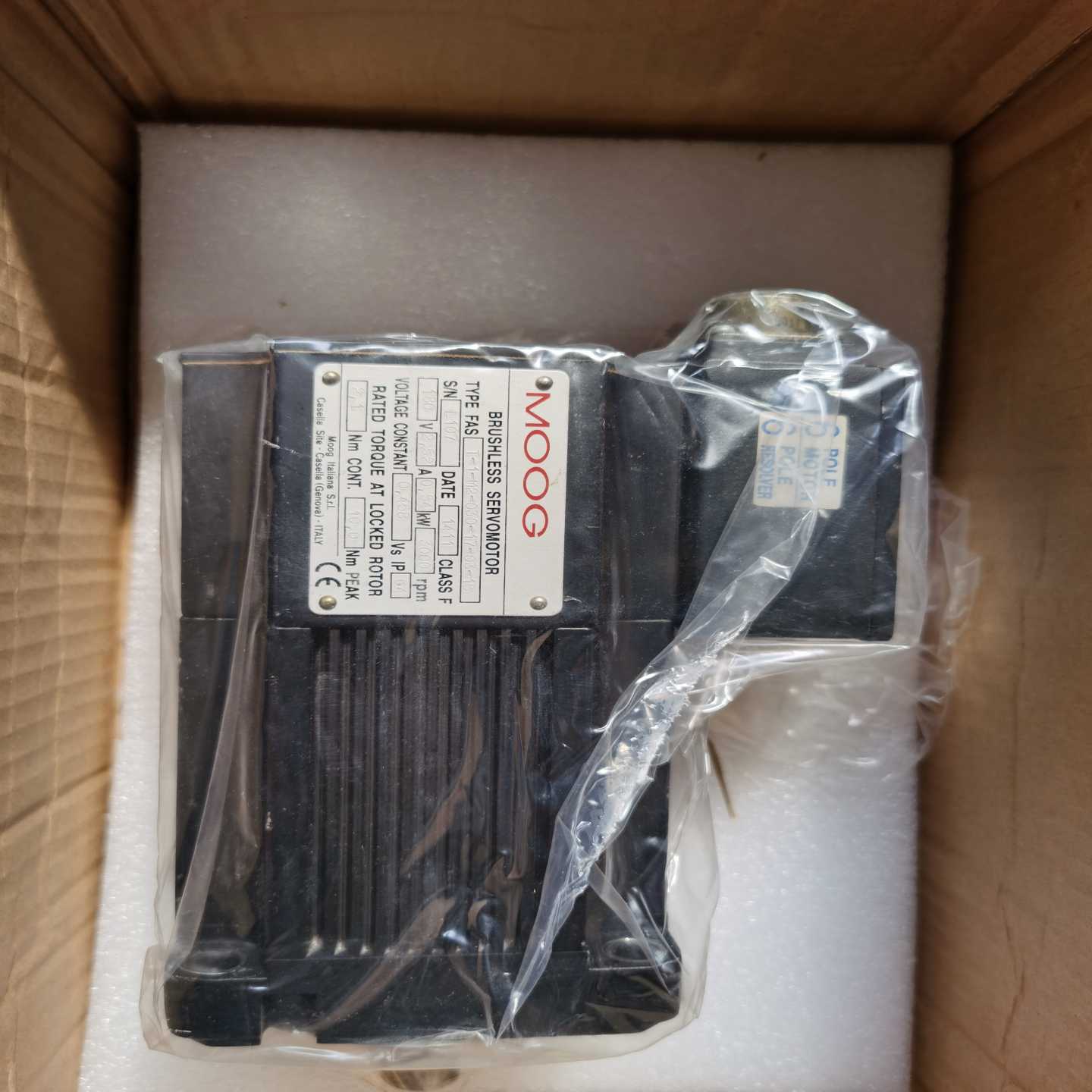 【议价】穆格，MOOG伺服电机T-1-M2-030-17-03-15适用