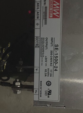 明纬MEANWELL1500W开关电源SE15002议价