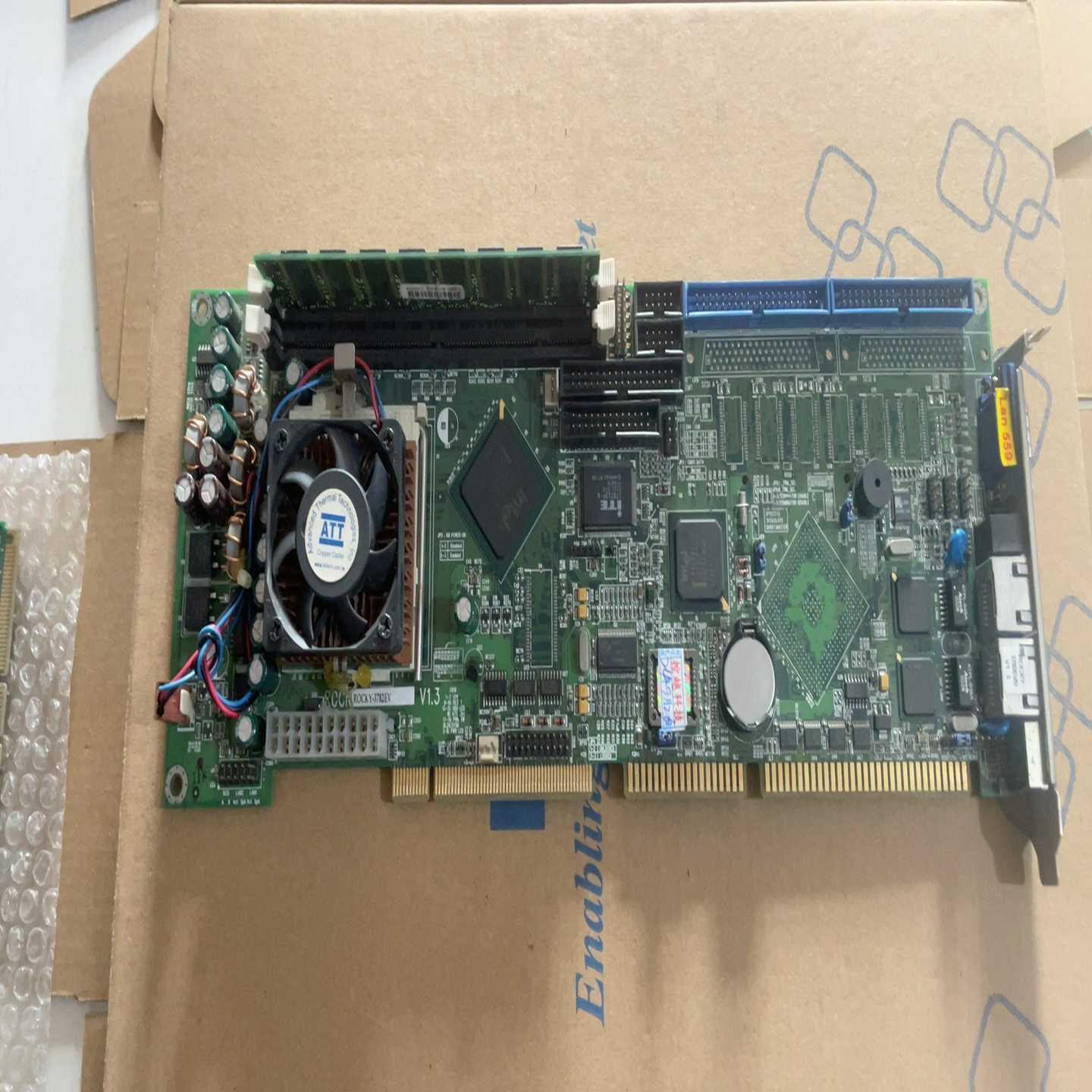 威达工控机主板 ROCKY-3782EV V1.3 带CPU~询价