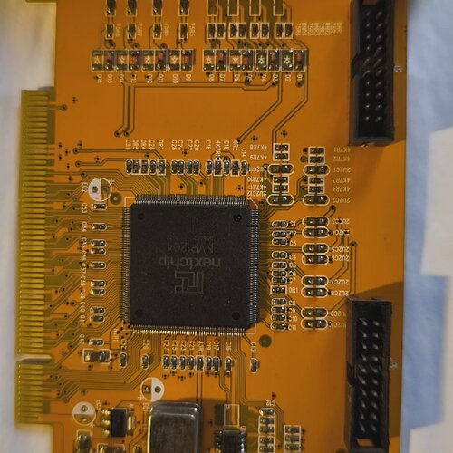 中维JVS-C920Q 4路视频采集卡，PCI-E接口，支持议价