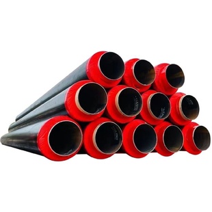 聚氨酯发泡保温钢管预制直埋大口径无缝管道热力工程市政供暖厂家