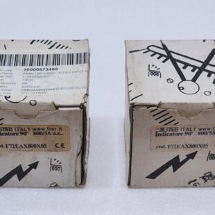 2x FRER F72EAX800X05 AC AMPERMETRO 8005A 90