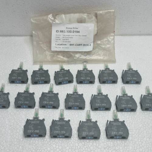 Schneider Electric ZBVM6 Light Block  Lot Of 17 Pcs