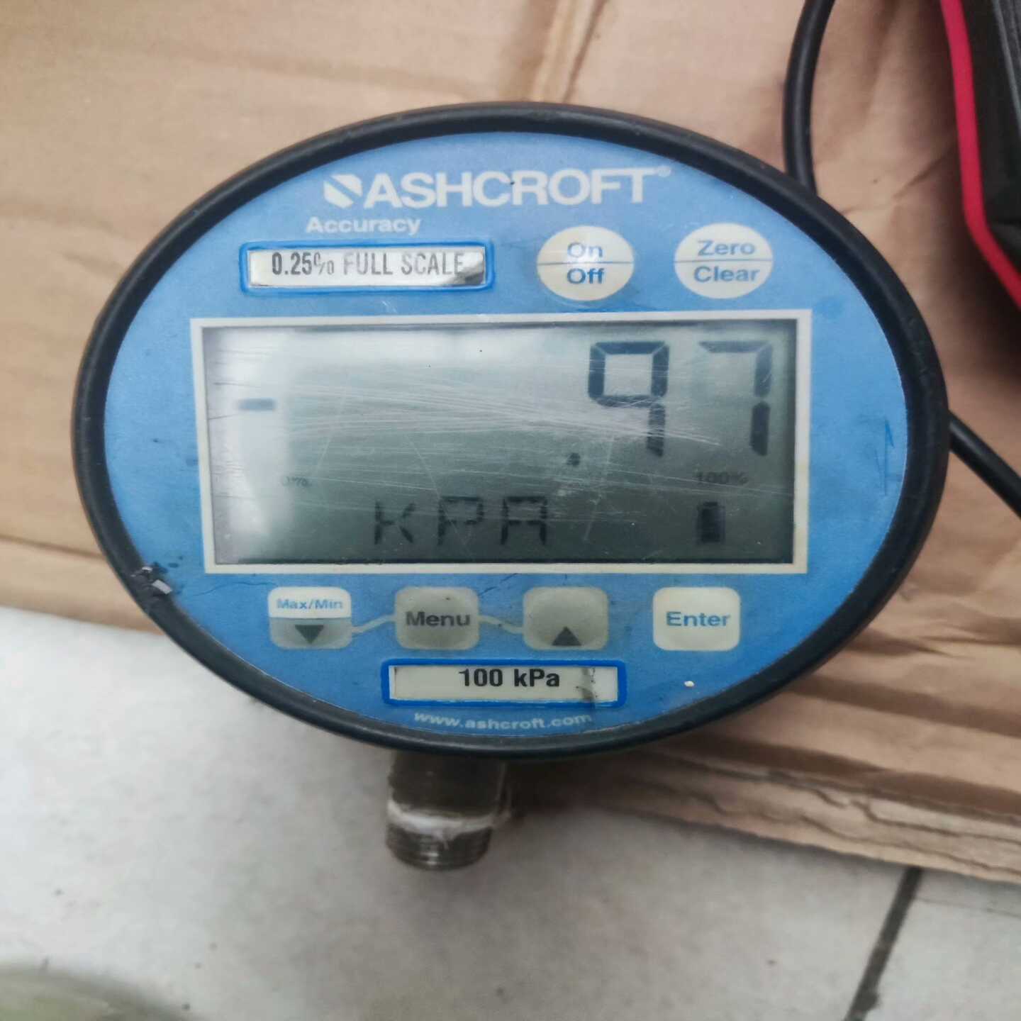 雅斯科ASHCROFT数字压力表型号305074sd021--议价商品