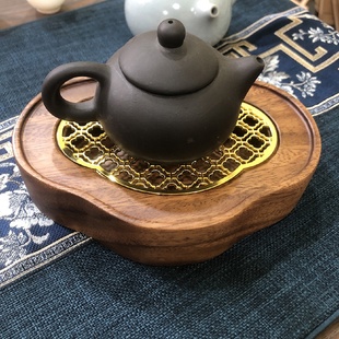 胡桃木整木实木茶盘茶具批发小型长方形干湿两用整木实木茶盘壶承