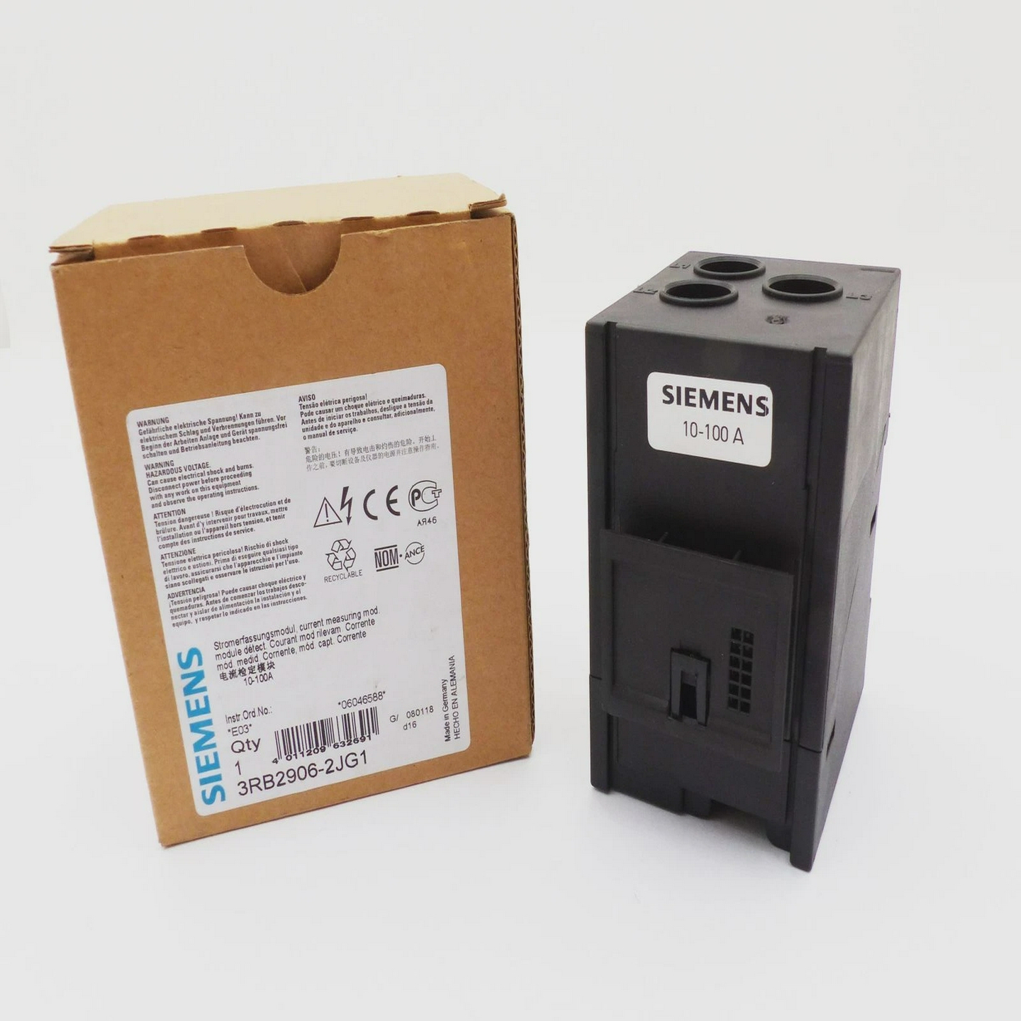 SiemensSirius3RB2906-2JG1Version:03Stromerfassungsmodul