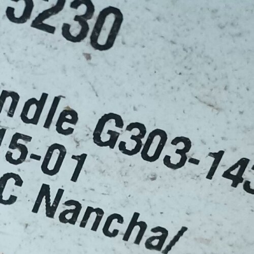 【询价】motorized spindle G303主轴