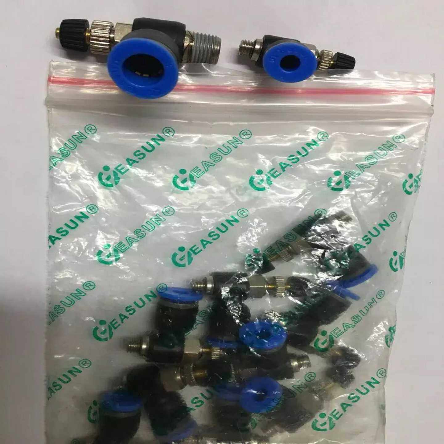 议价-亿日EASUN节流阀调节阀ESL4-M5/ESL8-01气缸调节阀实物拍全