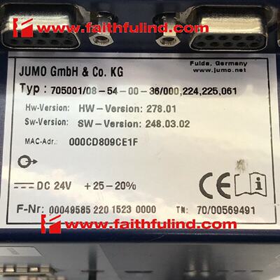 议价Jumo 00569491 久茂全新中央处理器 mTRON T 705001/08-54-00