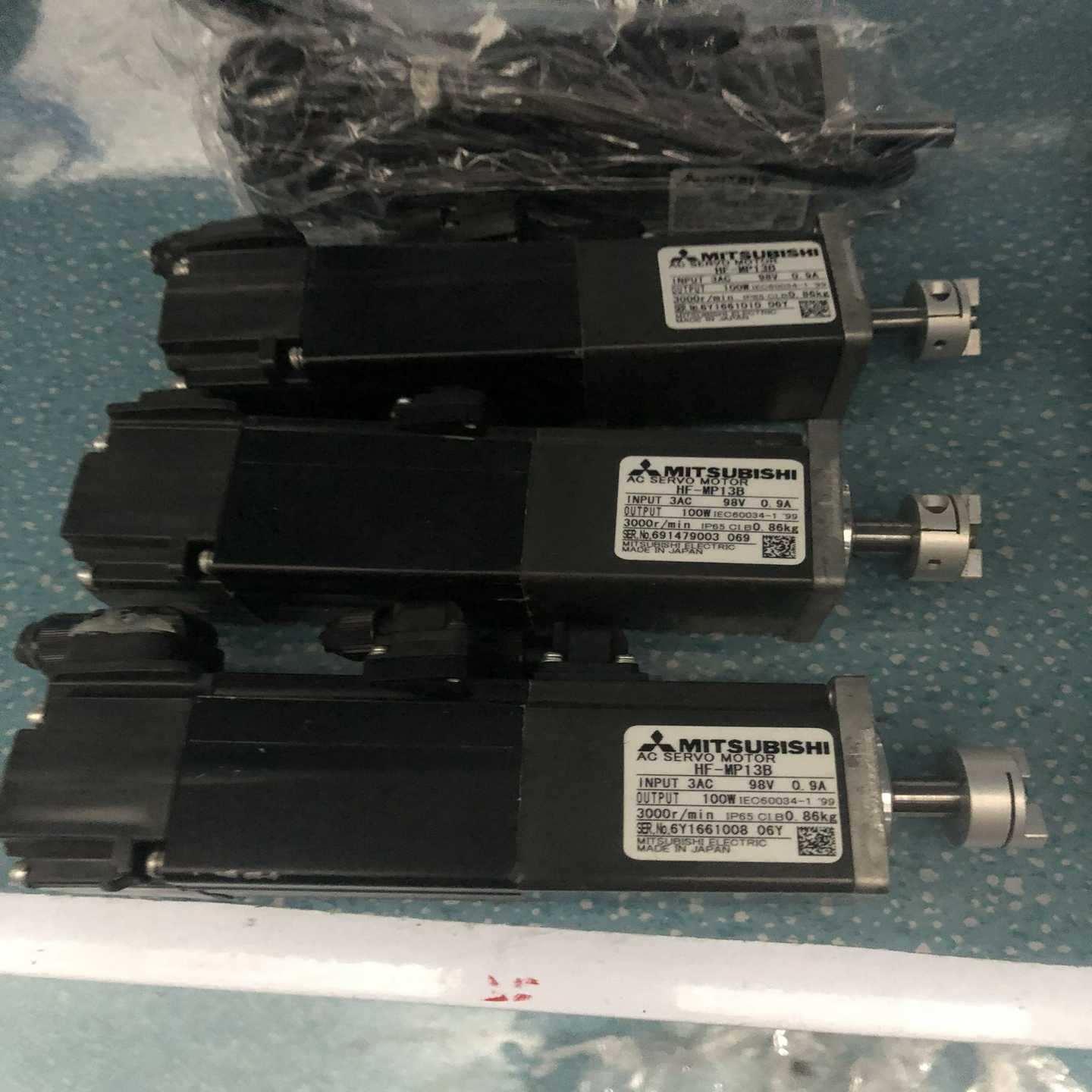 伺服电机 HF-MP13 HF-MP13B 设备拆机 测试好 质量好 议价