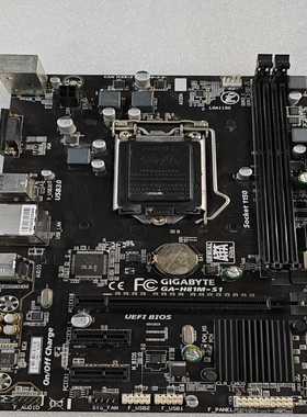技嘉GA-H81M-S1主板，原装无拆修，带原装挡板实图拍--议价商品