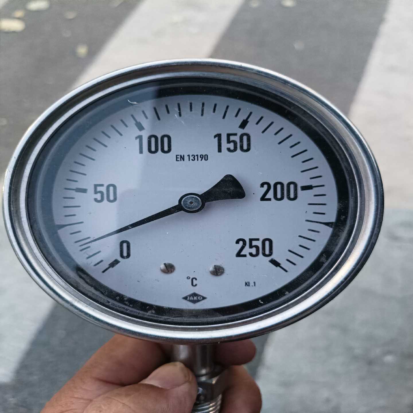 jako压力表EN13190气压表0-250°一（佳毅工控）