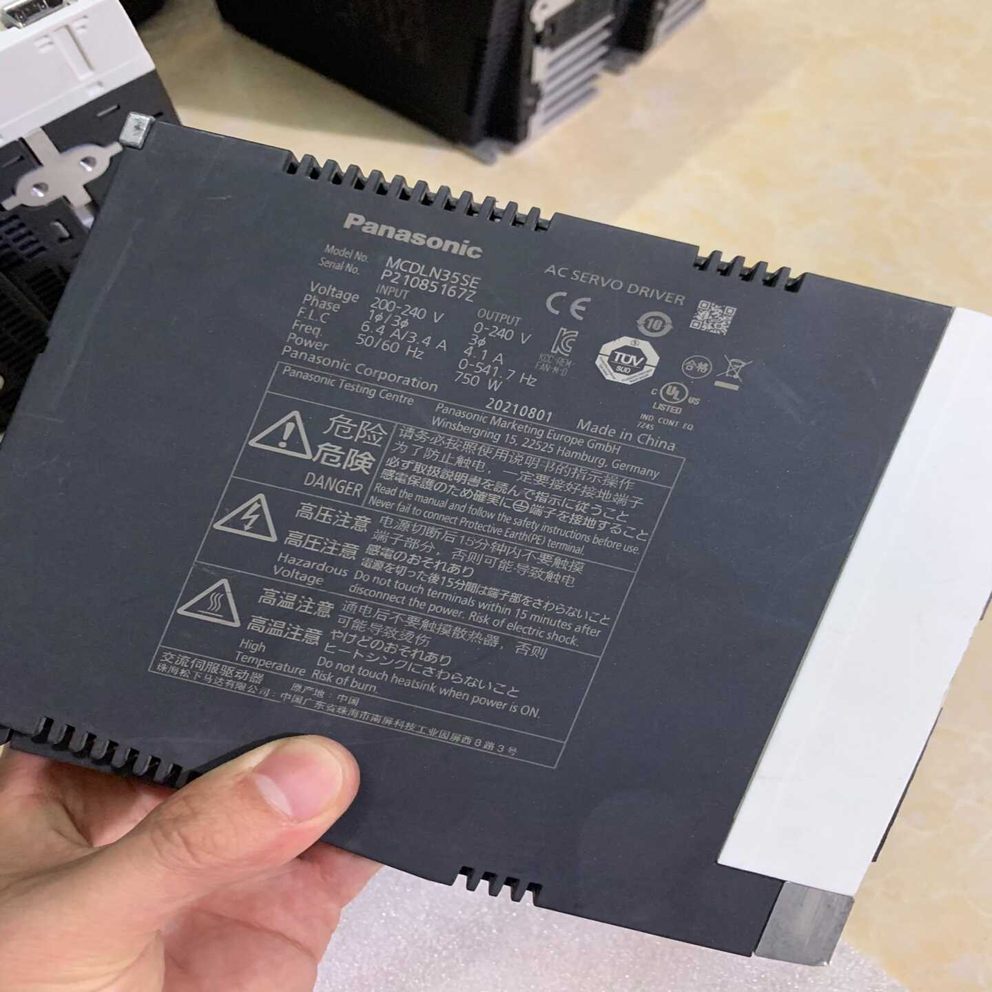 松下A6伺服驱动器MCDLN35SE，750W功率，原装正品