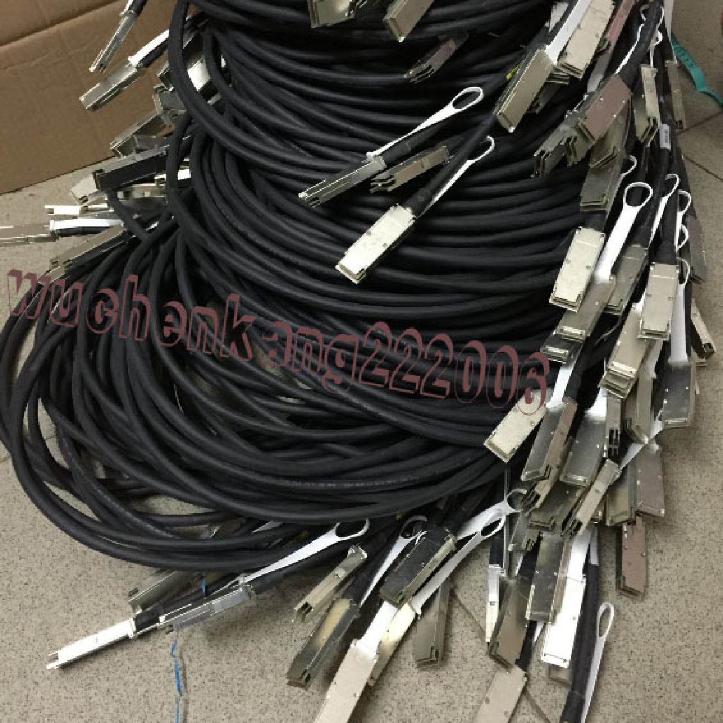 供应服务器拆机0.5/1米2米以太网QSFP光纤线40G IB线DAC铜缆接交