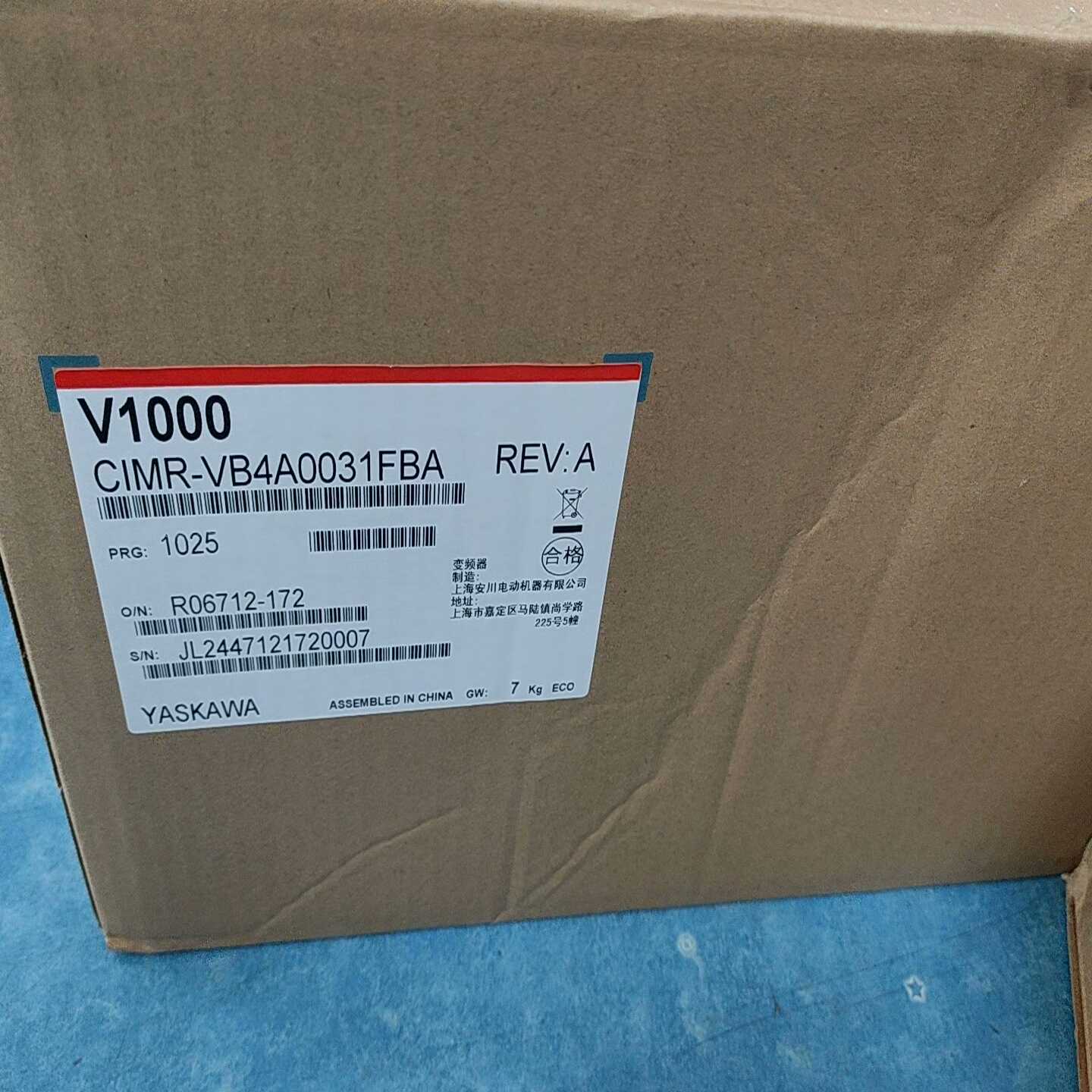 【议价】安川变频器CIMR-VB4A0031FBA，24年未适用