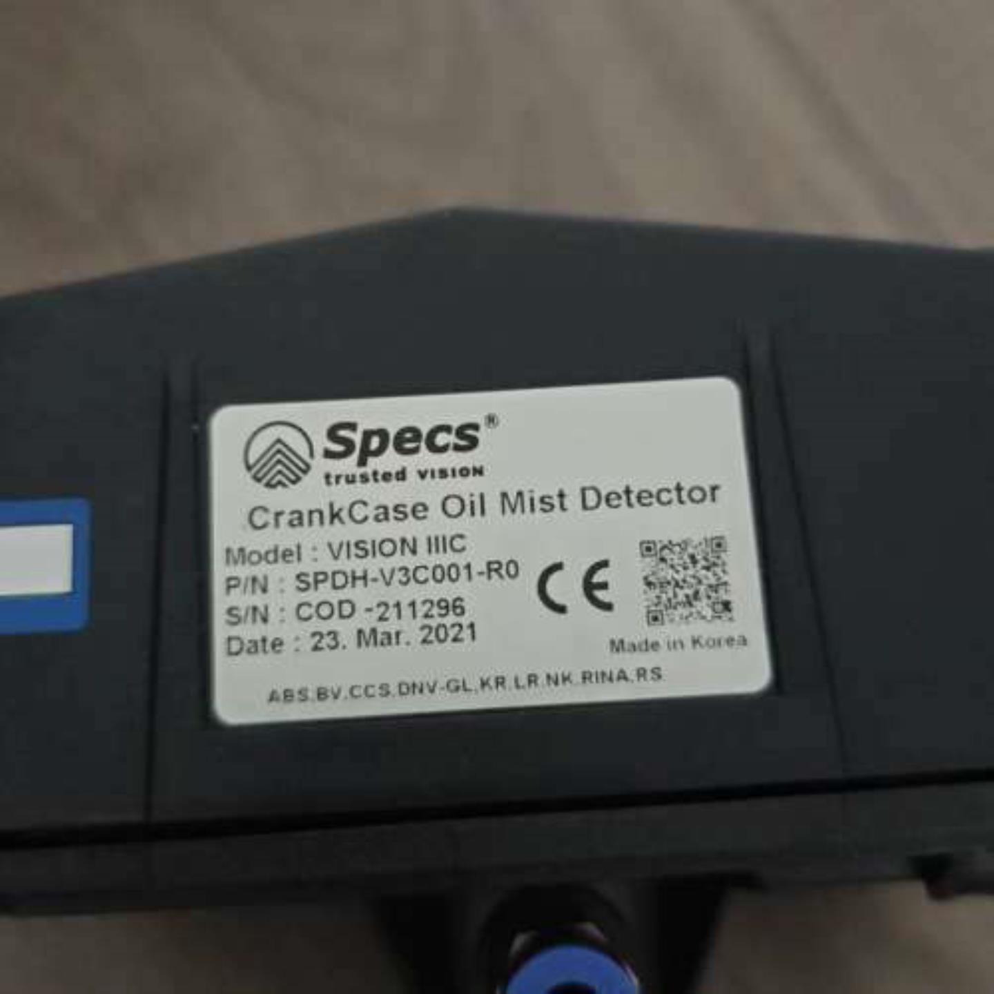 售前询价维修议价韩国SPECS油雾探测器VISION IIIC型号型号S