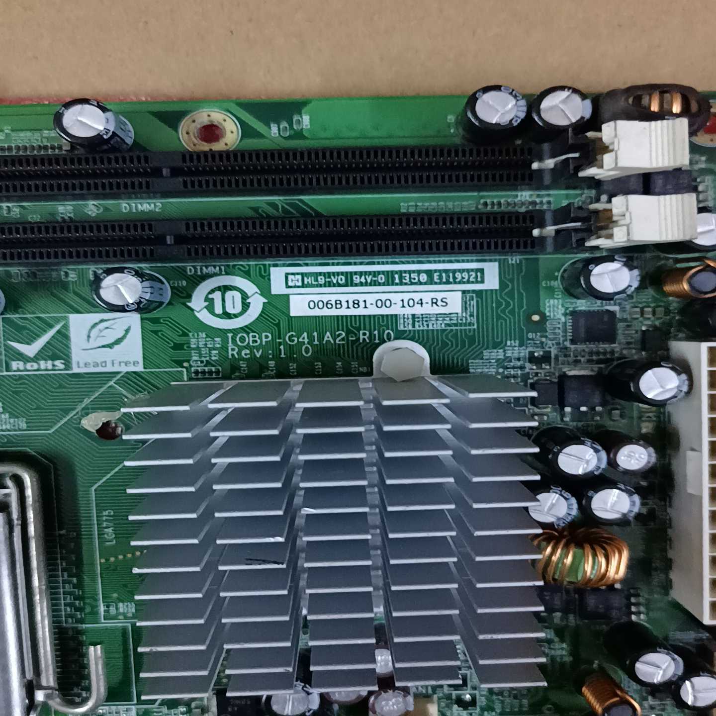 （请咨询）IEI威达 IOBP-G41A2-R10 REV:1.0 双