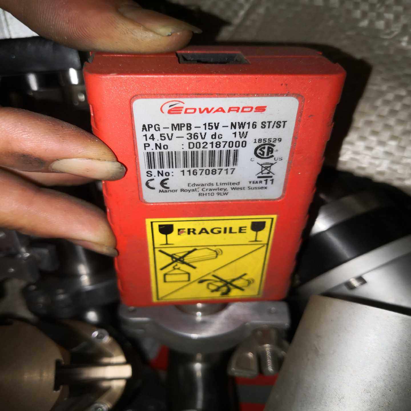 【议价】爱德华真空计APG-MPB-15V-NW16ST/ST成适用