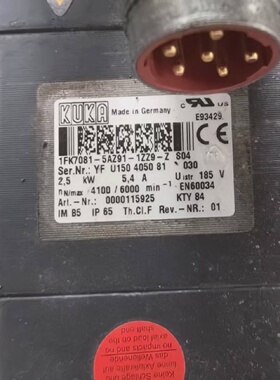 库卡机器人电机1FK70815AZ911ZZ9ZS0-询