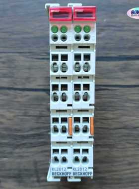 倍福PLC模块KL2012原装拆机，成色充新，实物拍摄--议价商品