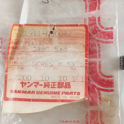 Tornillo M58 21911050082 para Yanmar SC30NSC40N Compresor Pa