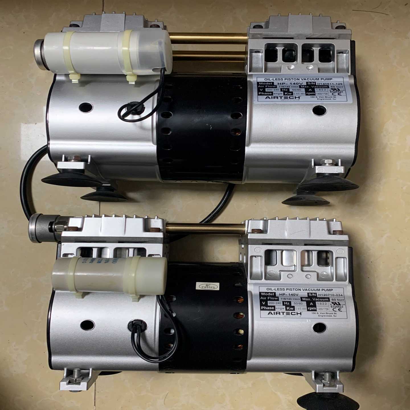 美国Airtech无油HP-140V活塞式往复式真空泵--议价商品