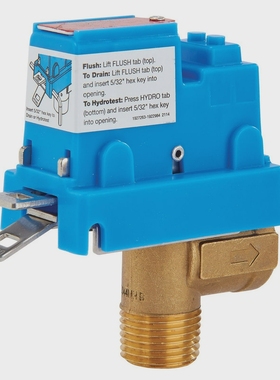 WATTSFP53L减压阀1/2英寸Poppet175PSI连接