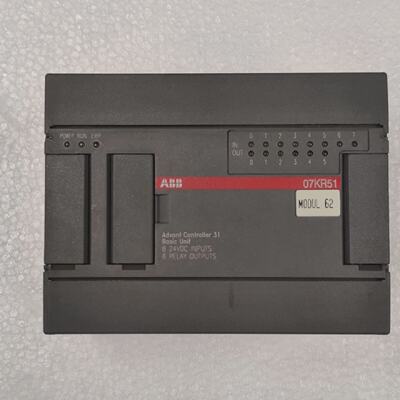 ABB 07KR51 Advent Control 31 Basic Unit 07KR51Q3.0 1SBP26001