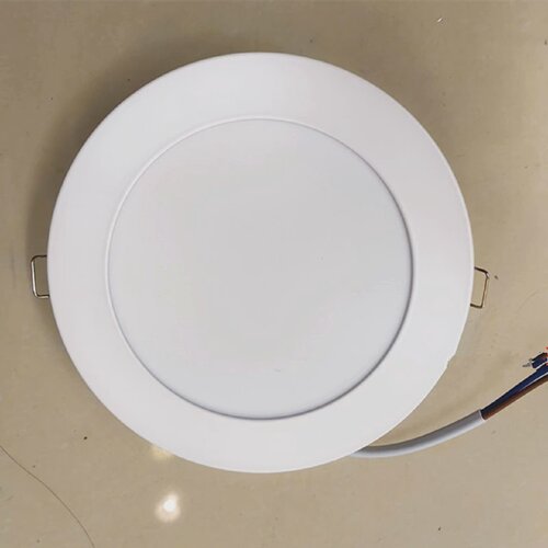 GOPO进势照明方和圆筒灯LED12W直径14.5CM超薄筒灯开孔11CM12CM灯
