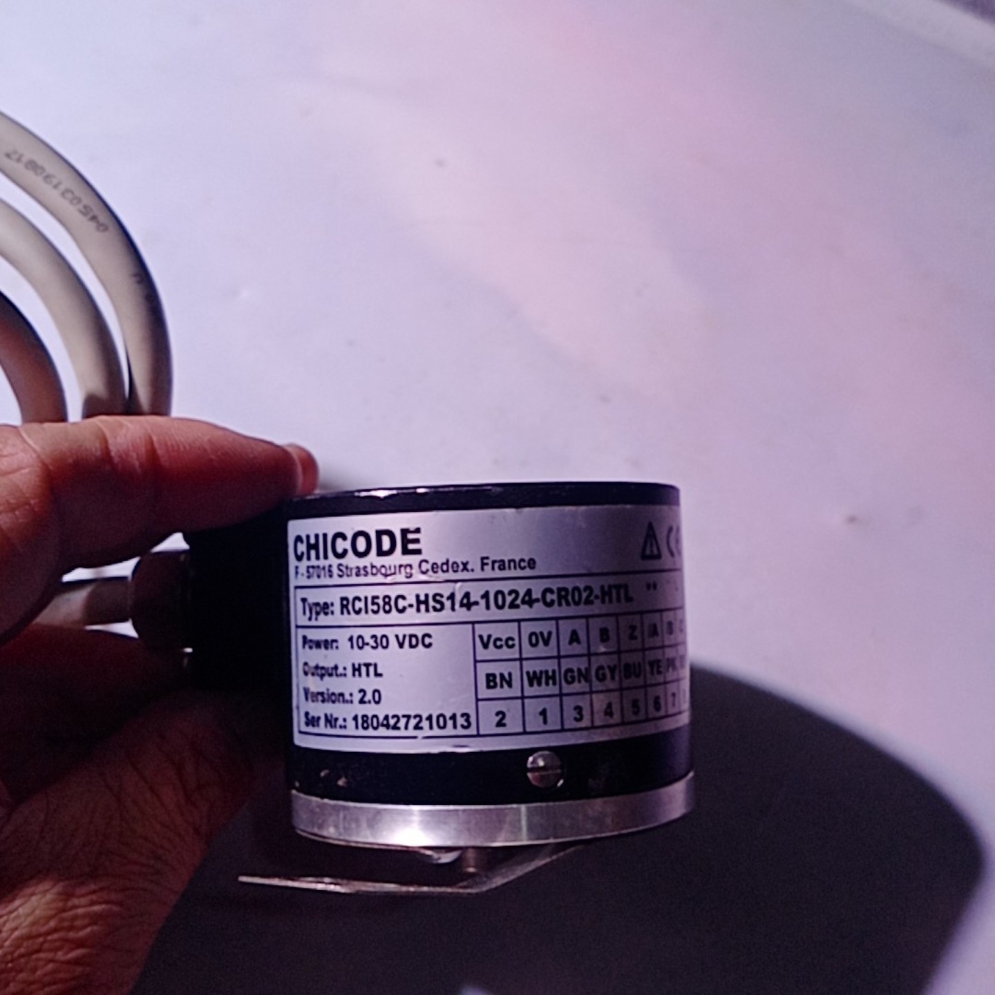 【请询价】法国恩雷CHICODEJ编码器型号RCI58C-HS14-