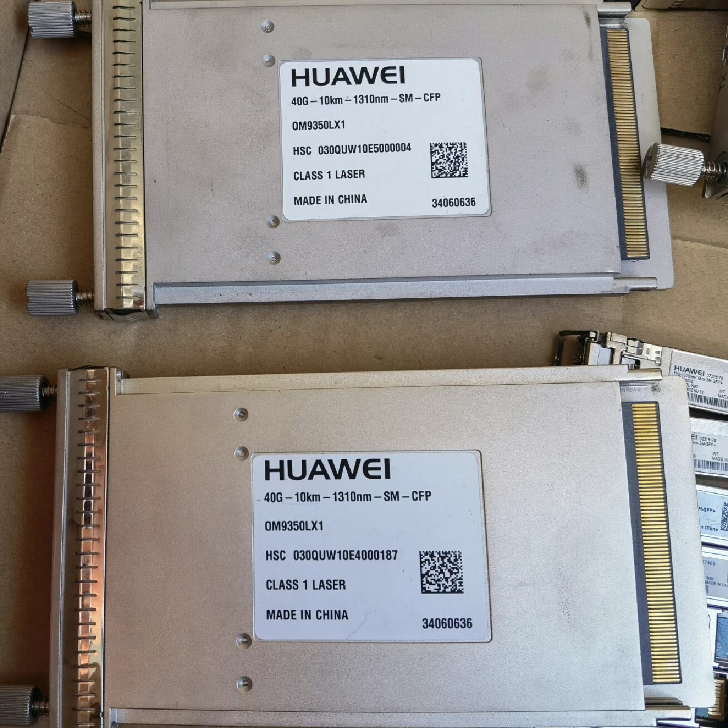 华为40G10KM光模块4支打1000要的联系&mdash;议价