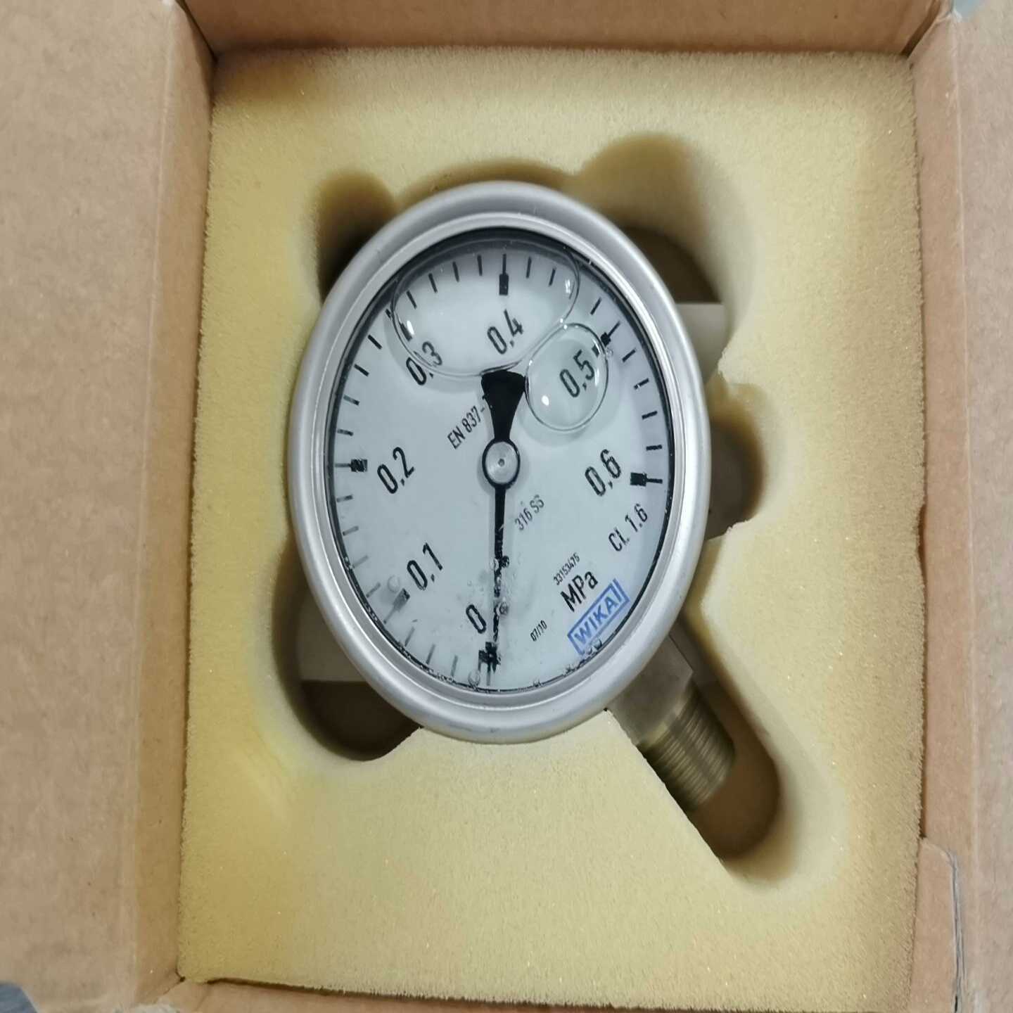 WIKA233.50.0630.6MPAR1/4，全新--议价商品