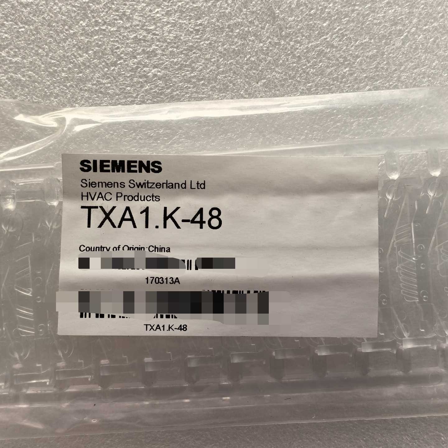 SIEMENS西门子TXA1.K-48地址码模块，全新原装正--议价商品