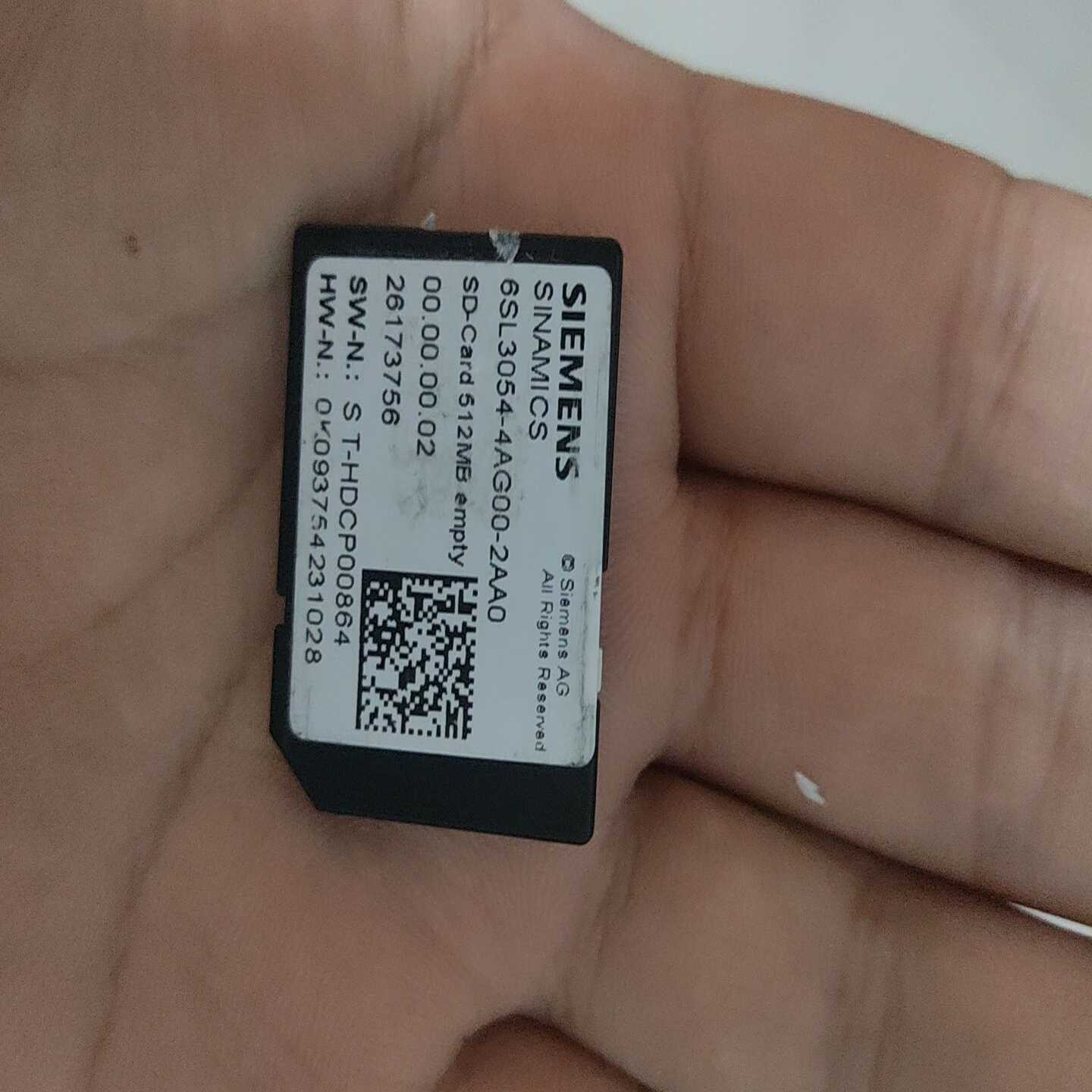 6SL3054-4AG00-2AA0SD卡，512询价