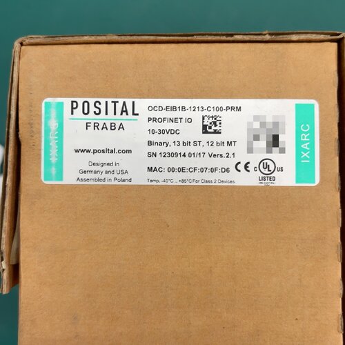 议价POSITAL博思特编码器OCD-EIB1B-1213-C1