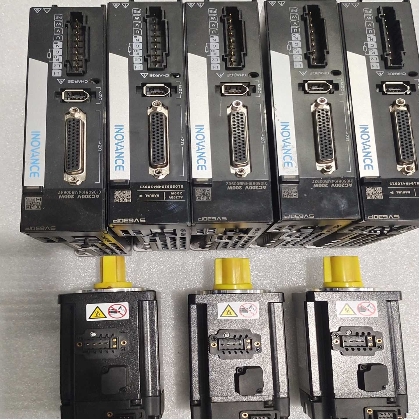 汇川伺服驱动器SV630PS1R6I，200W，配套电机MS-询价客服