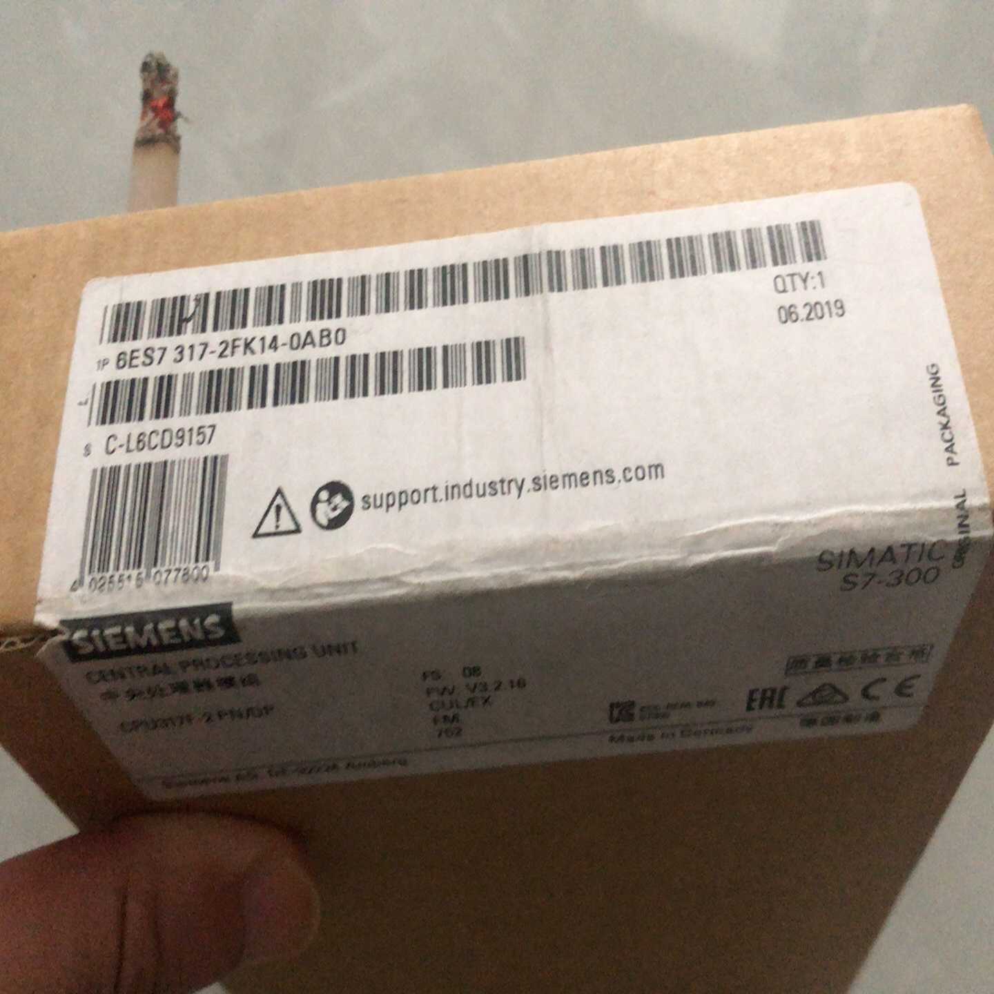 询价6ES7317-2FK14-OABO未开封，联系