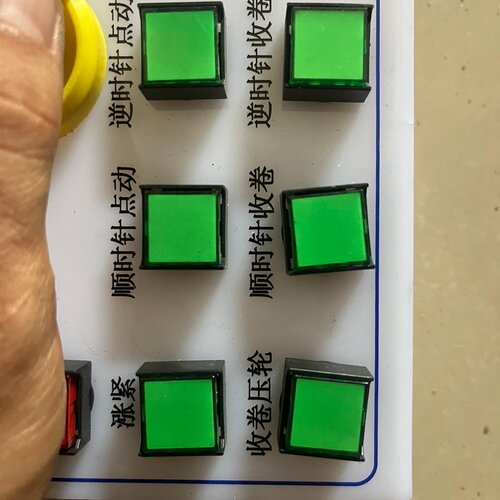 IDEC和泉M16按钮AL6M绿色按钮开关成色如图-询