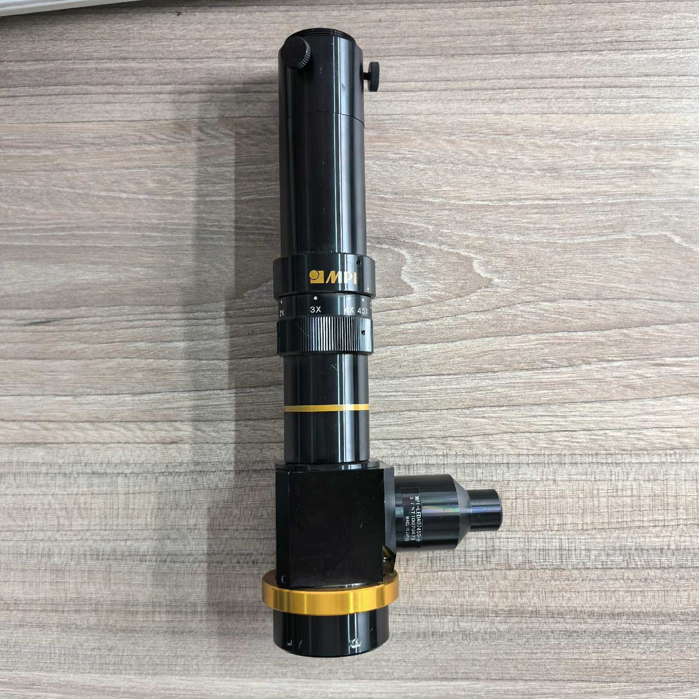 询价日本进口MPI-LEDA0745D-B工业同轴光连续变倍远心