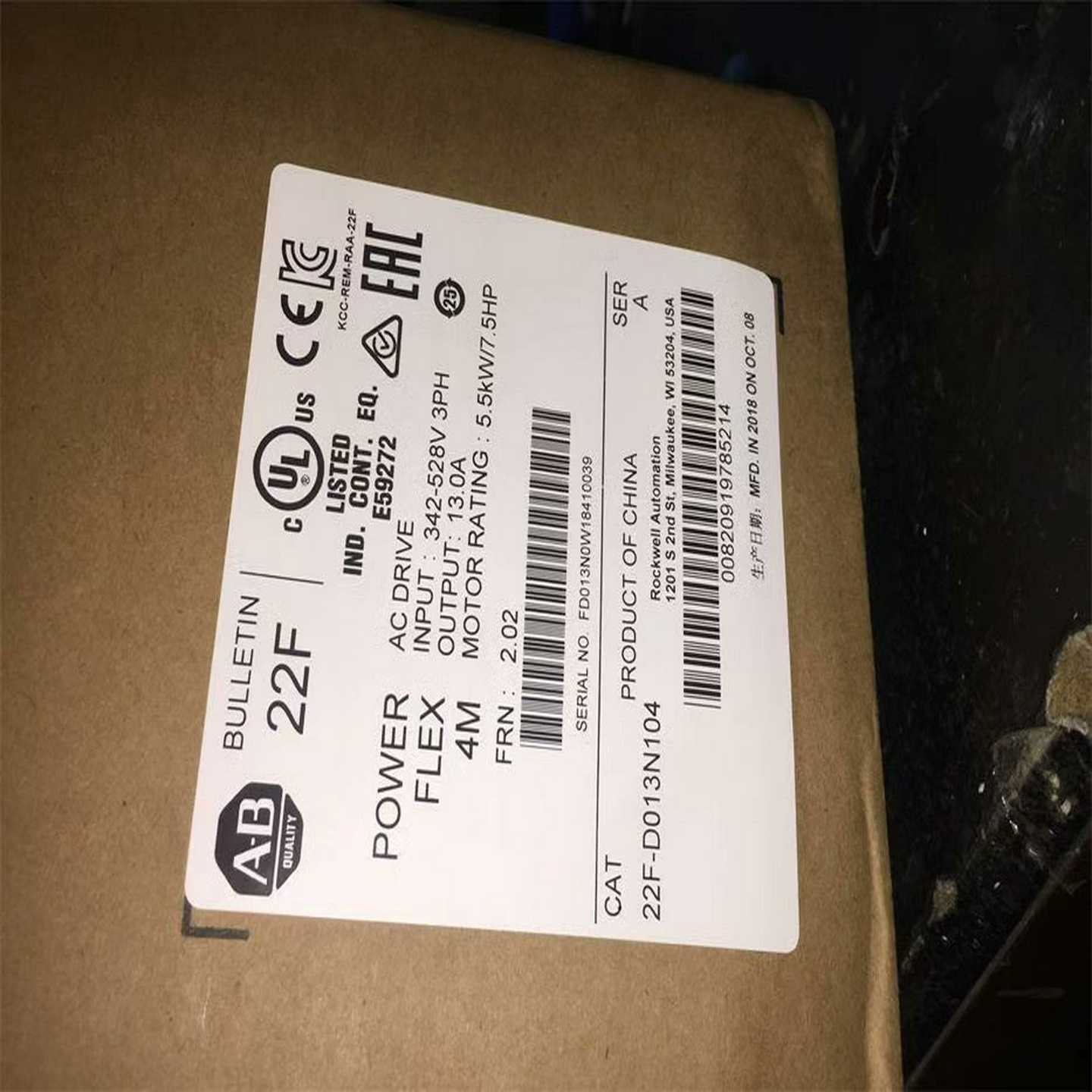询价拍~AB变频器22F-D013n104/114 22f-d024