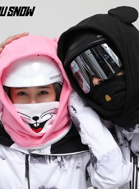 Ski Helmet Headgear Mens And Womens Warm Doubleboard Snowboa