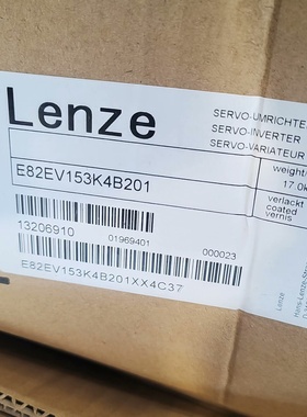 议价伦茨变频器E82EV153K4B201一台图