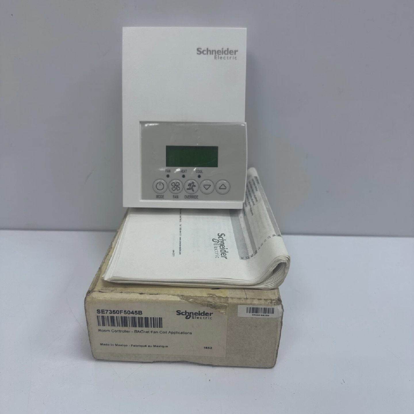 SCHNEIDER ELECTRIC SE7350F5045B ROOM CONTROLLER BACNET FAN C