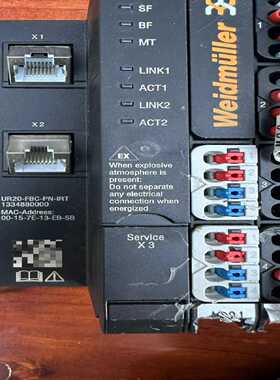 魏德米勒PLC：UR20-FBC-PN-IRT-C2~询价
