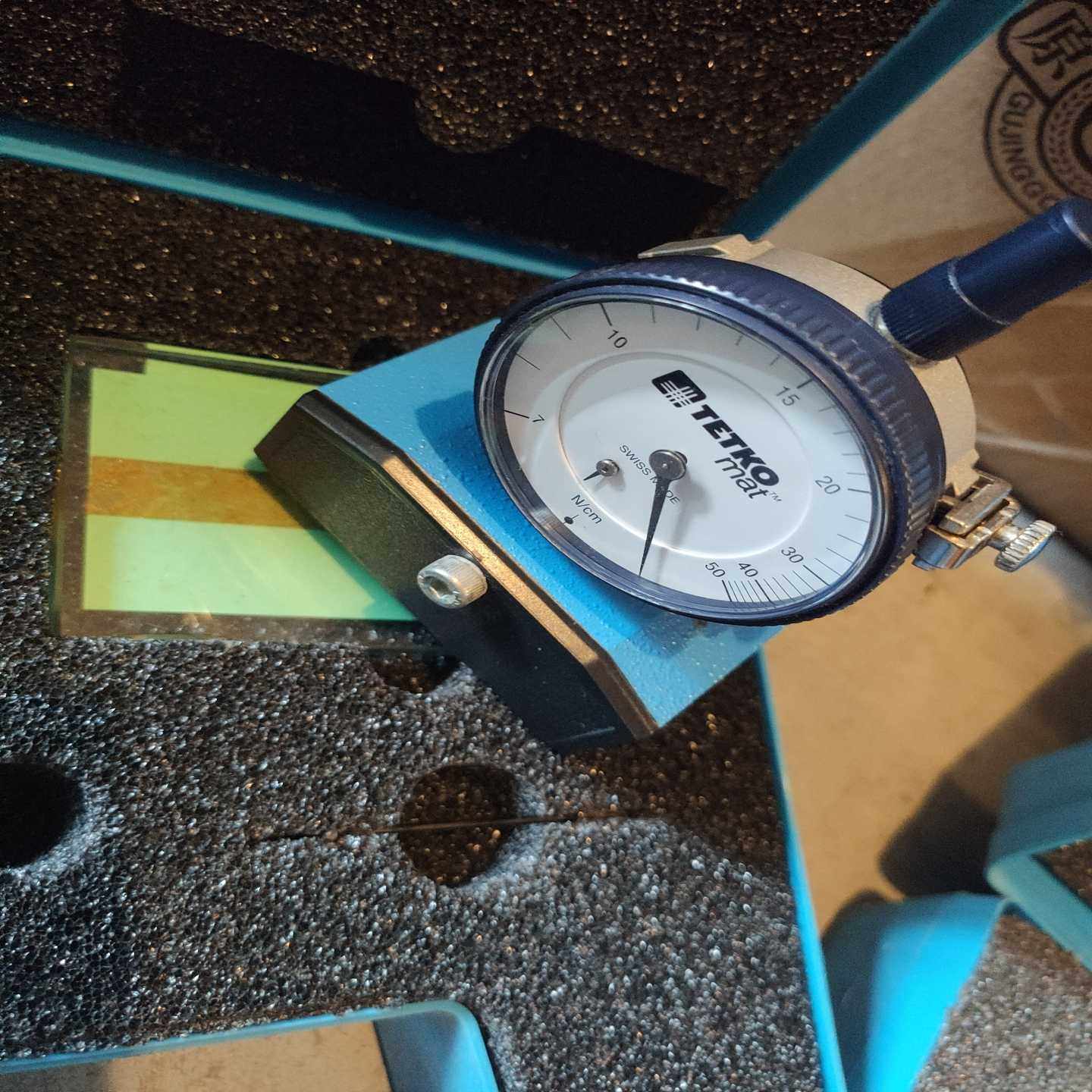 议价TETKO7-50N/CM丝网张力计 瑞士钢网张力计 网版张